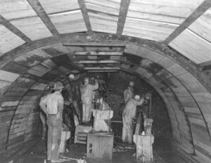 Beginning Penstocks from Both Ends at McKay Station 9/7/1951