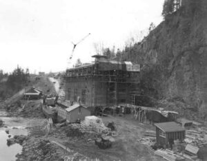 Construction of McKay Station