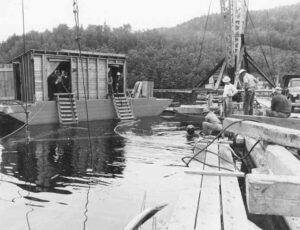 Construction of McKay Station 6/25/1952