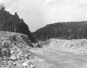 Construction Preparation at McKay Station 8/21/1951