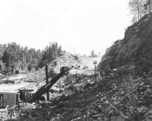 Construction Preparation at McKay Station 8/29/1951