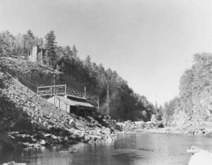 Preliminary Construction at McKay Station 9/8/1951