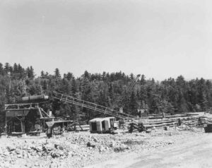Construction Preparation at McKay Station 8/29/1951