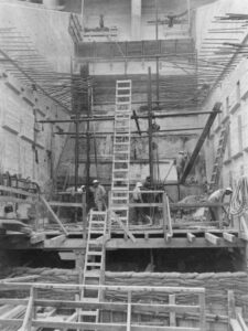 Construction of Ripogenus Dam Foundation at McKay Station 8/13/1852