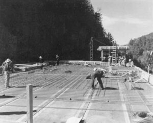 Men Working on the McKay Station Roof