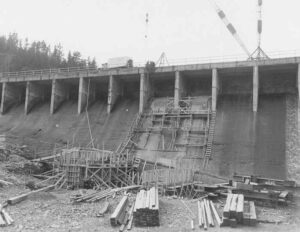 Beginning the Tunnel at Ripogenus Dam 11/15/1951