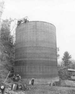 Surge Tank at McKay Station 10/11/1952