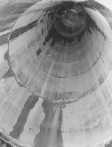 McKay Station Tunnel Looking up at a the Surge Tank 7/1/1952