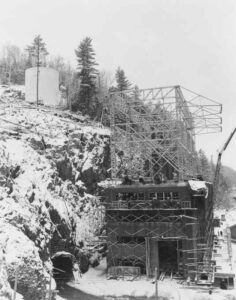 Building the Tunnel to Penstock at McKay Station