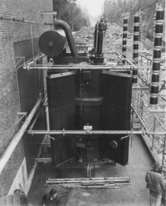 Unit 1 Transformer Deck at McKay Station