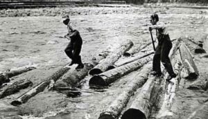 Men Working on the River