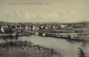 Panorama View of Millinocket, Maine