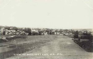 Panoramic View of Millinocket, Maine