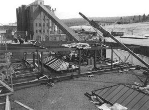 Adding on to the Millinocket Mill Grinder Room Roof