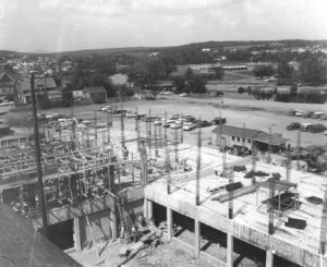 Millinocket Mill E&R Building Construction in 1961