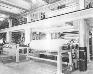 Paper Coater in the Millinocket Mill