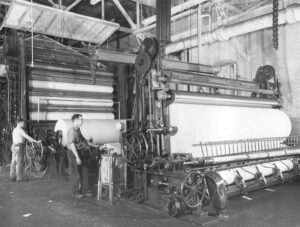 Old Winder in the Millinocket Mill Paper Room