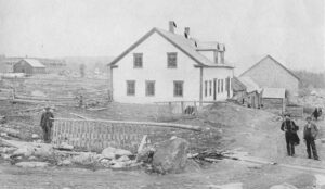 Fowler House and the Future Millinocket Mill Site