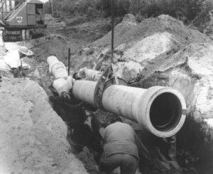 Construction of the Sulfite Pipeline