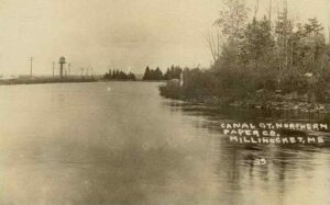 Millinocket Paper Mill Canal