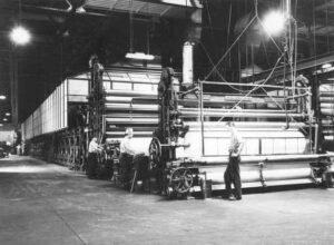 Paper Making Machines in the Millinocket Mill