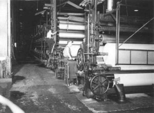 Paper Making Machines in the Millinocket Mill