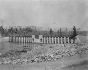 North Twin Dam in 1904
