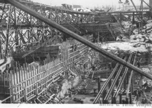 Construction of North Twin Dam 2/7/1926