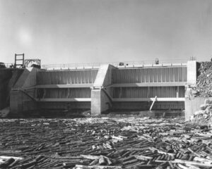 North Twin Dam Gates and Wood