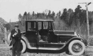 Great Northern Paper Car in the 1920's