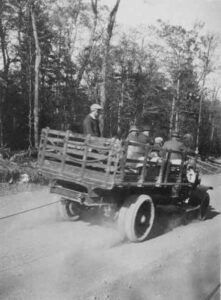 Early Great Northern Paper Vehicle