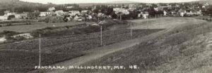 Panorama View of Millinocket, Maine