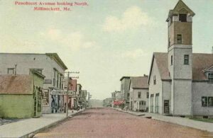 Penobscot Ave. Looking North Millinocket, Maine