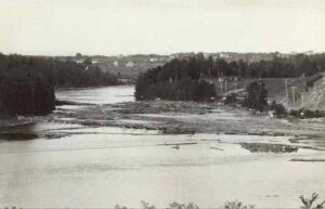 Penobscot River in Millinocket, Maine