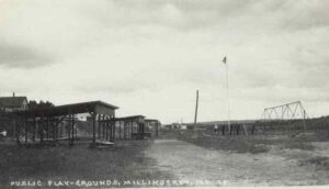 Playground in Millinocket, Maine