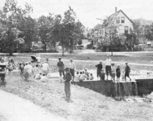 Pool at the Park in Millinocket, Maine