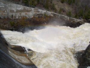 Rainbow at Ripogenus Dam