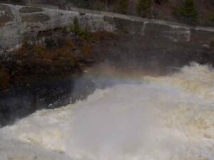Rainbow at Ripogenus Dam