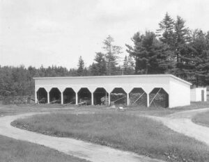 Rice Farm Wagon Shed in Millinocket, Maine