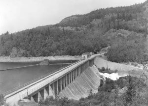 Aerial View of Ripogenus Dam