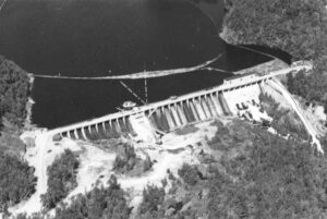 Ripogenus Dam During Construction