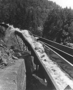 Ripogenus Dam Log Sluice