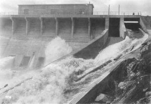 Ripogenus Dam Log Sluice