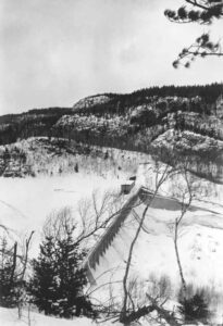 Ripogenus Dam in March 1917