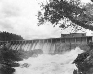 Ripogenus Dam Upstream During Runoff