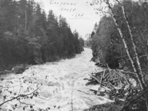 Ripogenus Gorge in 1913