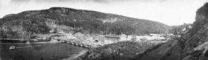 Panorama of Ripogenus Dam Before Dam