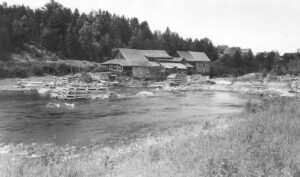 Saw Mill in Fort Kent, Maine