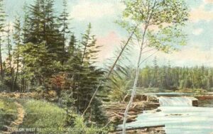 Scene on the West Branch of the Penobscot River