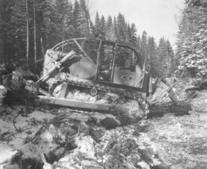 Skidder in the 1960's